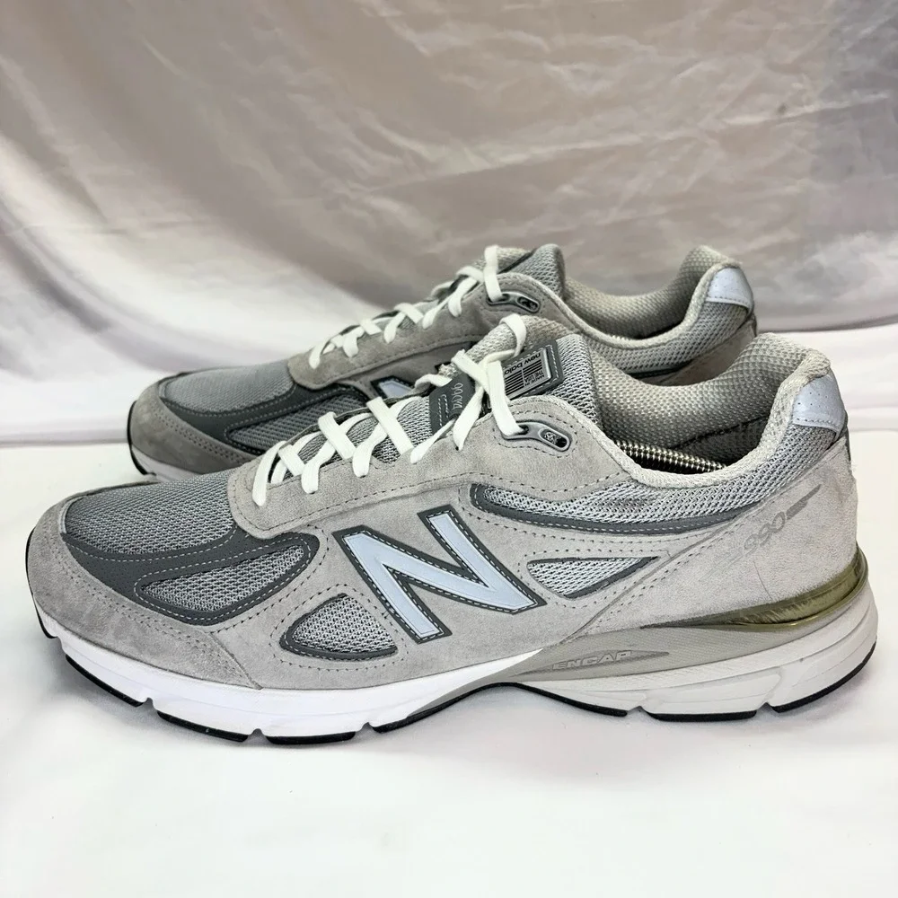 New Balance 990v4 Running Shoes Mens US 14 D Gray Sneakers USA M990GL4